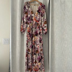 Floral maxi dress